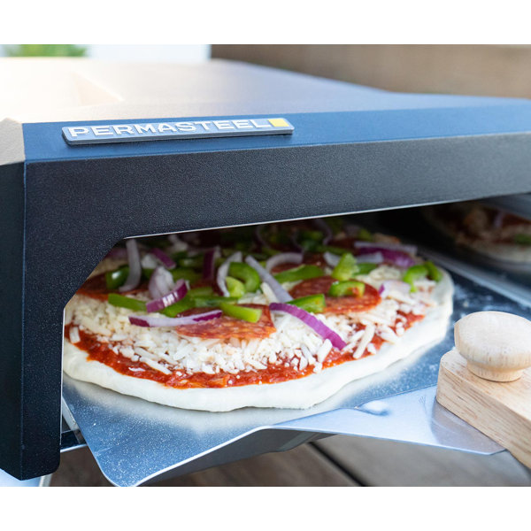 Permasteel 12Inch Countertop Gas Pizza Oven with Carrying Bag Cover